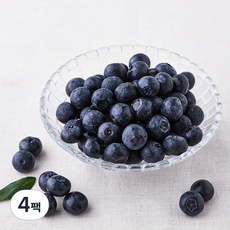 곰곰 국내산 왕 블루베리, 100g, 4팩
