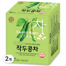 우리차 작두콩차, 1g, 40개입, 2개