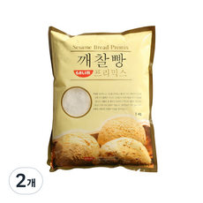 Cook and Bake芝麻麵包預混料, 1kg, 2個