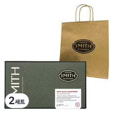 STEVEN SMITH TEAMAKER Smith Signature茶 15入組+購物袋, 英國早午餐 2.8gx 5p+黑薰衣草 2.5 x 5p+佛手柑 2.3gx 5p, 2組
