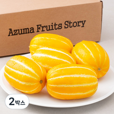산지직송 아주마 성주산 대왕참외, 2.5kg, 2박스