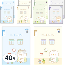 펜피아 800 초등노트 1-2 일기, A B C D(랜덤발송), 40개