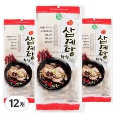 선율 황칠 삼계탕 백숙재료, 12개, 80g