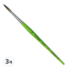 Da Vinci 細節筆 373 圓頭 合成樹脂, 10號, 3個