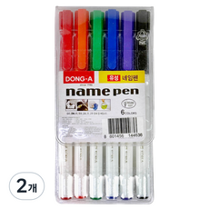 DONG-A 奇異筆6件組, 2套, 混色
