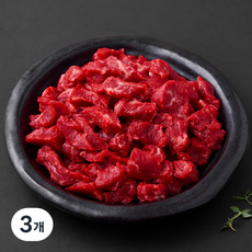 횡성축협한우 1+등급 세절 국거리 (냉장), 3개, 300g