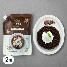 오늘의일상 브런치 라이스 와플믹스 초코, 1kg, 1개입, 2개