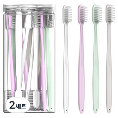 가드데이 데일리 슬림핏 부드러운 미세모 칫솔 랜덤발송, 20개입, 2세트