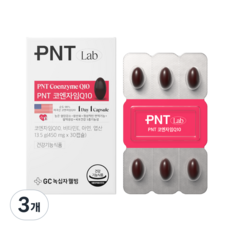 피엔티 GC녹십자웰빙 코엔자임Q10 코큐텐 30p, 13.5g, 3개