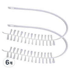 洗衣機滾筒直立式洗衣槽清潔刷, 白色, 6個