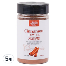 첫맛 계피분말, 130g, 5개
