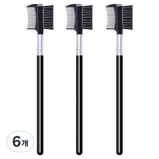 DeepTalk 眉部眉毛雙頭刷 DT0957, 6個, 黑色