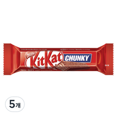 Nestle 雀巢 KitKat Chunky 原味, 5個, 40g