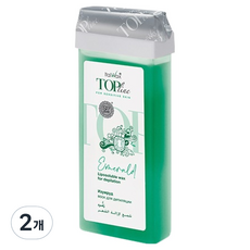 이탈왁스 탑 라인 카트리지 에메랄드 왁스, 100ml, 2개