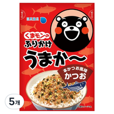 우라시마 쿠마몬 가쓰오맛 후리가케, 5개, 25g
