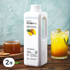 프룻스타 파인애플베이스, 1kg, 2개