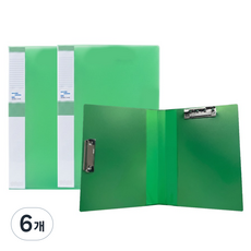 영오 인덱스 PP 더블레버파일 A4 / A3, 06 녹색, 6개