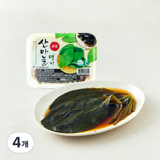 독도무역 산마늘 명이 트레이 일반, 95g, 4개