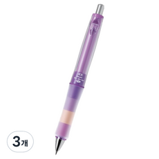 PILOT 百樂 Dr.Grip Playborder 自動鉛筆 薰衣草紫, 0.5mm, 3個