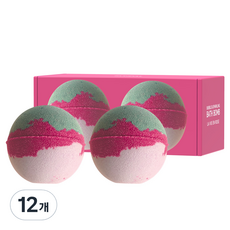 쿤달 배쓰밤 입욕제 라비앙로즈향, 200g, 12개