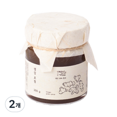 부엉이곳간 생강 조청, 200g, 2개
