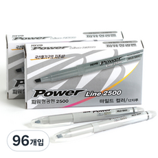 JAVAPEN Power Line 淡色螢光筆系列, 灰色, 96個