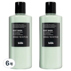 블락 마카 에너지 바디워시, 6개, 300ml