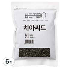 두보식품 치아씨드, 450g, 6개