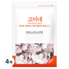 고미네 히비스커스 티백, 1g, 50개입, 4개