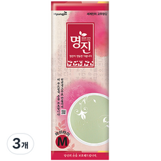 [명진] 마이마이 고무장갑, 3개, 화이트