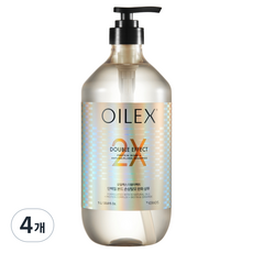 케라시스 오일렉스 더블이펙트 손상케어 탈모증상완화 단백질 본드 샴푸, 4개, 1L