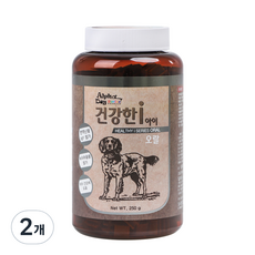 알파독 반려동물 건강한아이 영양제, 구강/치석관리, 2개