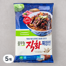 풀무원 직화짜장면 2인분, 660g, 5개