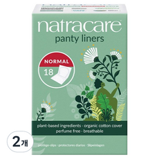 natracare 英國奈卡 SEC Korea護墊, 18件, 2個, 一般