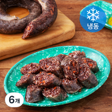 쵱선생 찹쌀순대 (냉동), 500g, 6개