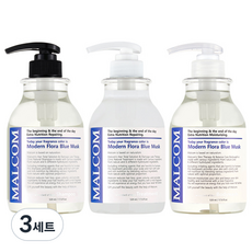 Malcolm Modern Flora Bloomersk 洗髮水 520ml + Treatment 520ml + 沐浴露 520ml, 3組