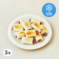 지엔씨푸드 소시지를 품은 소떡 (냉동), 1kg, 3개