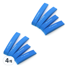 블럭마트 EVA 차량용 문콕방지가드 4p 세트, 블루, 4개