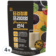 엄마사랑 검정콩 프리미엄 선식, 700g, 4개