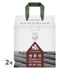 산그리메 삼각티백 쌍화차 선물용 패키지, 15개입, 2개, 2g