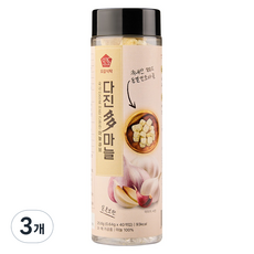 오감식탁 다진다 동결건조 마늘 40p, 3개, 25.6g