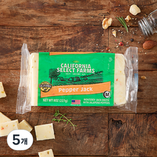 퍼시픽 페퍼잭 치즈, 227g, 1개입, 5개