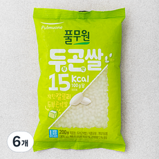 풀무원 두부곤약쌀, 200g, 6개