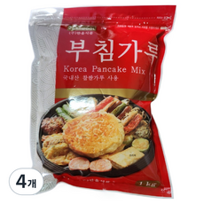 HANWOOL FOOD 煎餅粉, 1kg, 4個