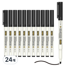 PENMAX 油性筆 粗芯 308 M, 24個, 黑色