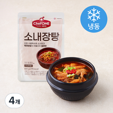 쉐프원 소내장탕 1~2인분 (냉동), 600g, 4개