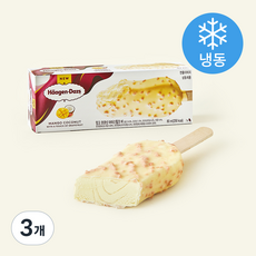 하겐다즈 망고 코코넛 앤 자몽 아이스밀크바 (냉동), 3개, 1개입, 80ml