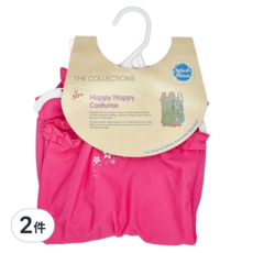 Splash About Happy Nappy Costume 小可愛連身版尿布褲 XXL 陽光櫻花, 超大型(2XL), 2件