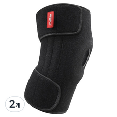 멜킨스포츠 멜케어 아머드 닥터 무릎보호대, 블랙, 2개