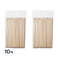연우 미니 네일 우드 스틱 15cm 100p, 10개